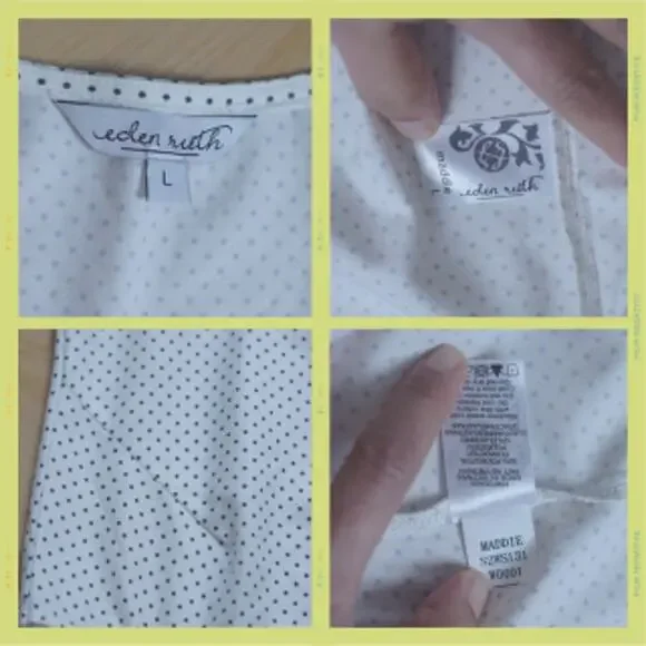 3PK Neutral Sleeveless Shell Tops Sz L Black Ivory Beige Workwear Basics EUC - Picture 13 of 16